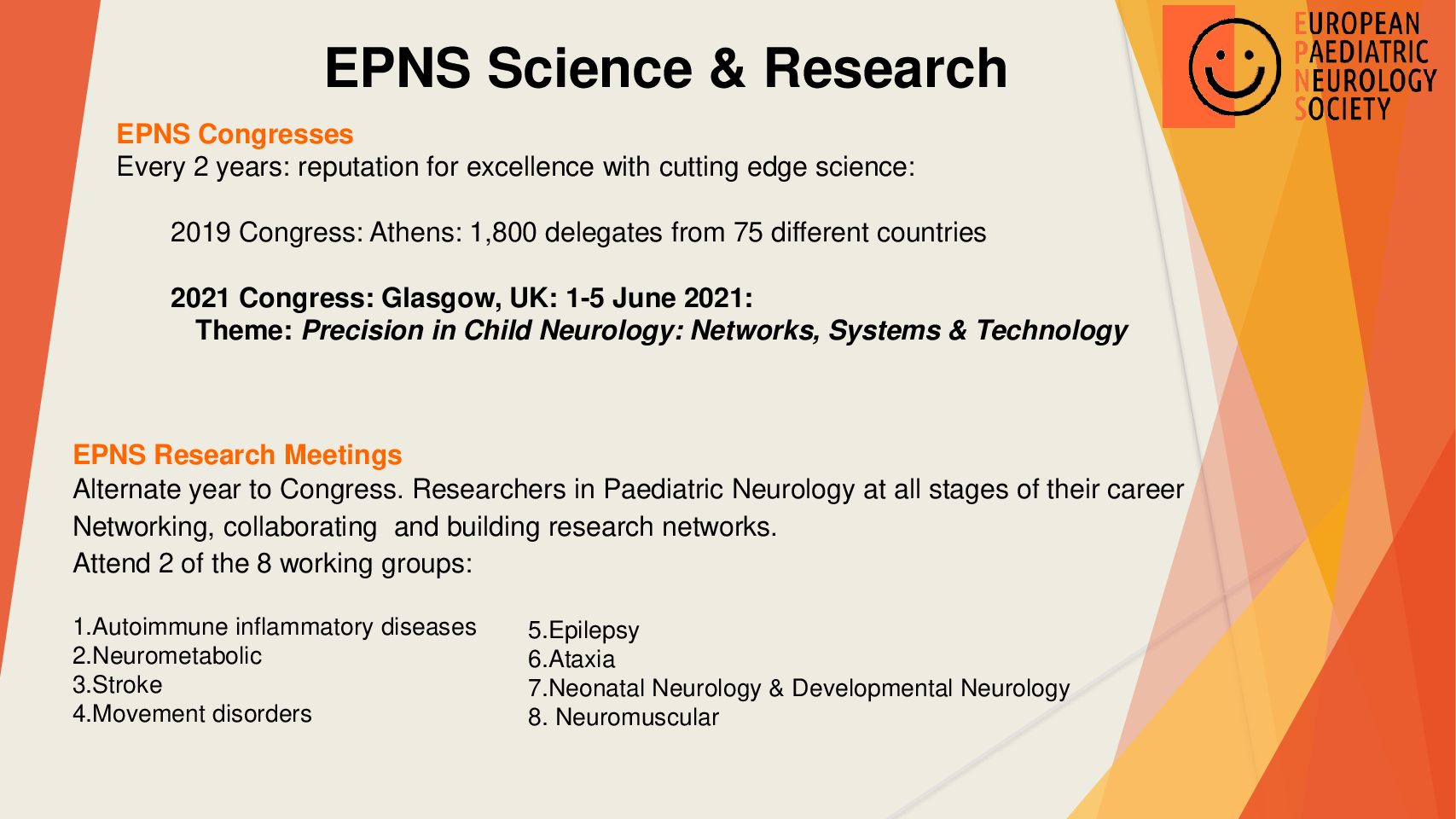 EPNS – European Paediatric Neurology Society